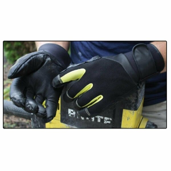Tool Anti-Vibration Mechanics style Glove, Black - Extra Large TO78866